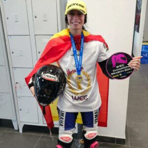 NATALIA RIVERA, CAMPEONA DE EUROPA DE VELOCIDAD