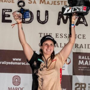 SANDRA GÓMEZ SE IMPONE EN EL RALLY DE MARRUECOS