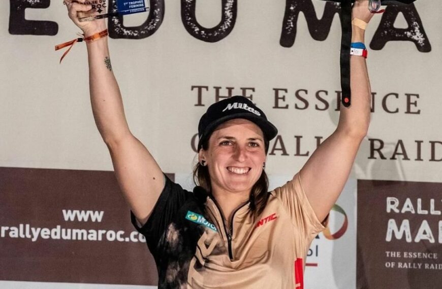 SANDRA GÓMEZ SE IMPONE EN EL RALLY DE MARRUECOS