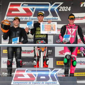 LOS MADRILEÑOS CIERRAN EL NACIONAL DE SUPERBIKES ESBK EN EL PODIO