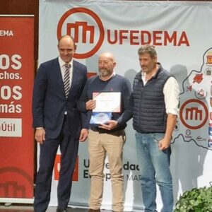 RECONOCIMIENTO AL C.M. VILLAREJO EN LA GALA DE UFEDEMA 2024