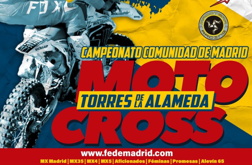 TORRES DE LA ALAMEDA ACOGE LA PENÚLTIMA CITA DEL CALENDARIO DE MOTOCROSS