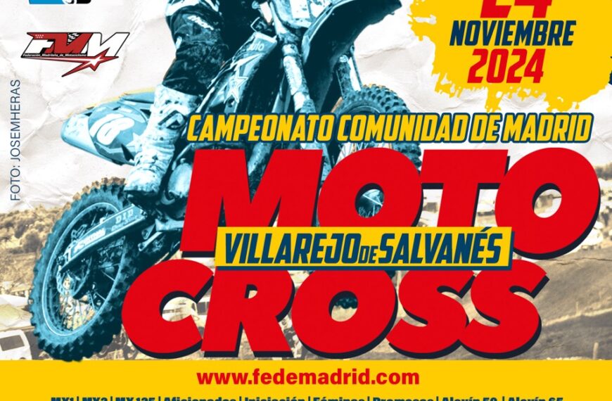 EL MOTOCROSS MADRILEÑO CIERRA LA TEMPORADA 2024 EN VILLAREJO