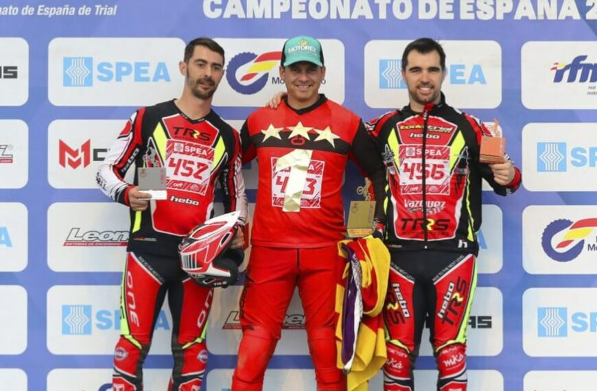 MADRILEÑOS EN EL PODIO DEL NACIONAL DE TRIAL