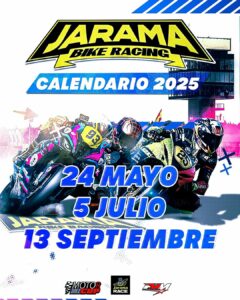 CALENDARIO DEPORTIVO CIRCUITO DE MADRID JARAMA RACE 2025