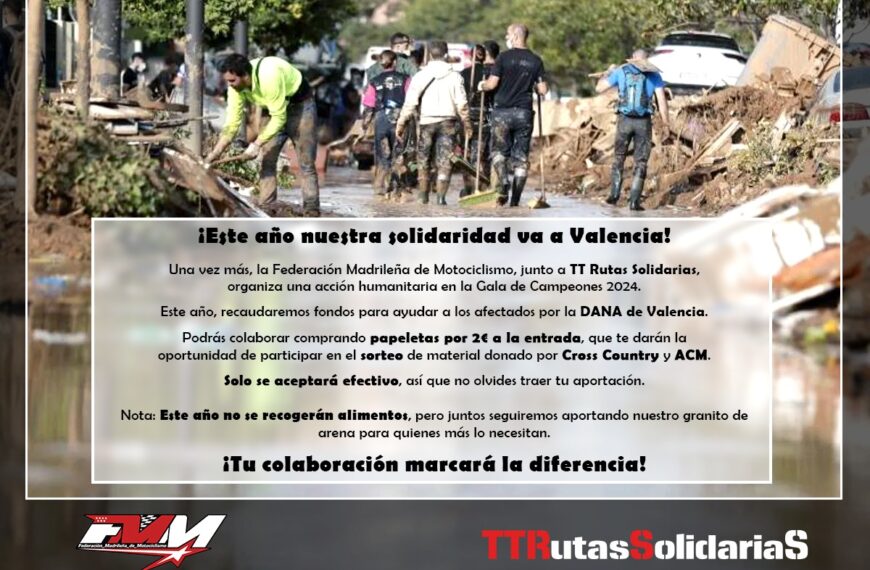 ESTE AÑO, NUESTRA SOLIDARIDAD VA A VALENCIA