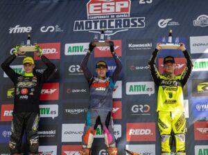 SAMUEL NILSSON, SUBE DE NUEVO AL PODIO EN EL NACIONAL DE MX2