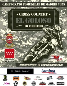 EL CROSS COUNTRY MADRILEÑO ARRANCARÁ EN EL GOLOSO EL 16 DE FEBRERO