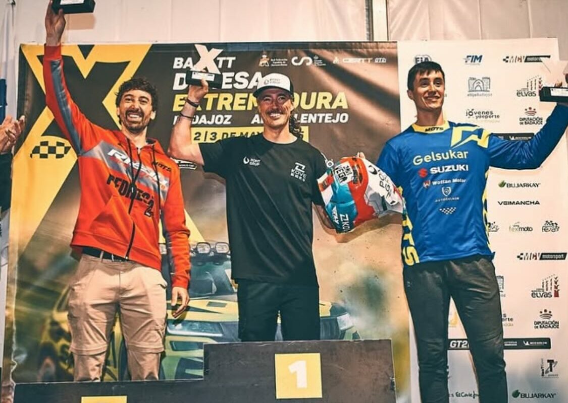 JAVI VEGA LOGRA EL TERCER PUESTO EN LA BAJA TT DEHESA EXTREMADURA