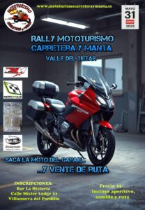 EL TROFEO C.M. DE MOTOTURISMO 2025 CONTINÚA POR EL VALLE DEL TIÉTAR