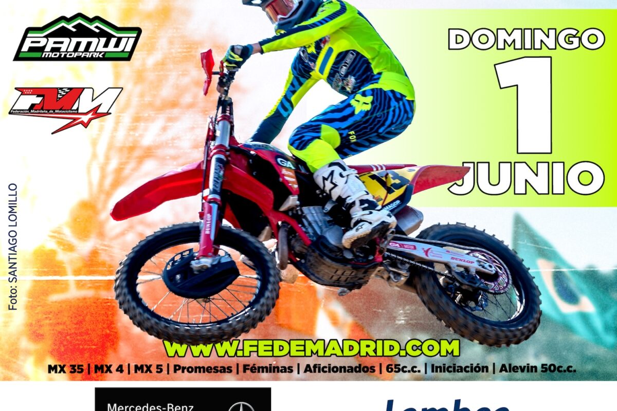 LA QUINTA PRUEBA DEL CALENDARIO DE MOTOCROSS SE DISPUTARÁ EN PAMWI