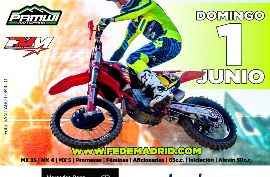 LA QUINTA PRUEBA DEL CALENDARIO DE MOTOCROSS SE DISPUTARÁ EN PAMWI