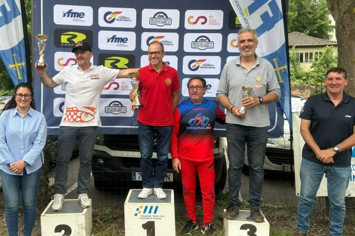 PILOTOS MADRILEÑOS EN EL PODIO DEL NACIONAL DE TRIAL CLÁSICO