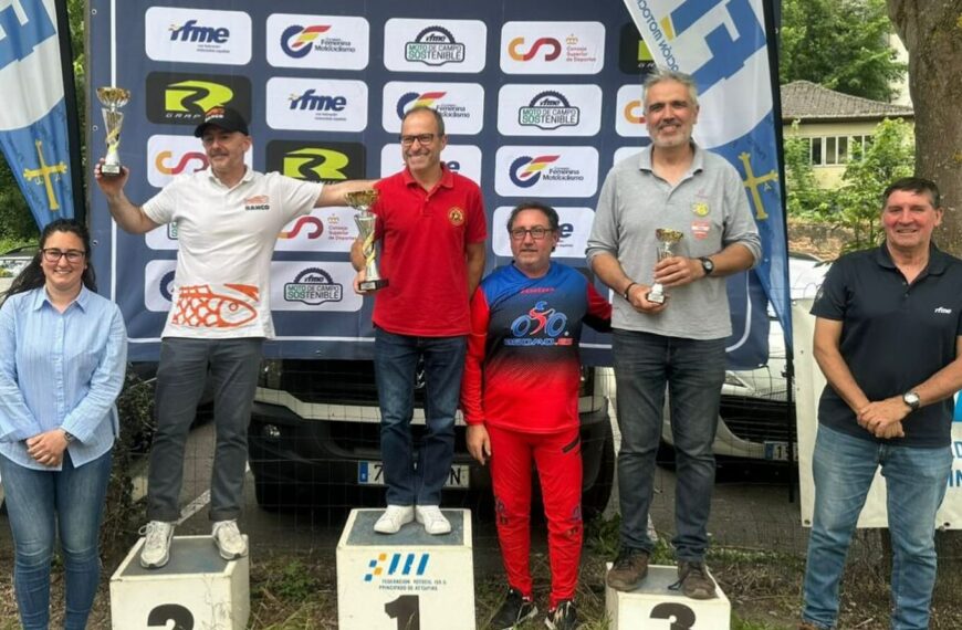 PILOTOS MADRILEÑOS EN EL PODIO DEL NACIONAL DE TRIAL CLÁSICO
