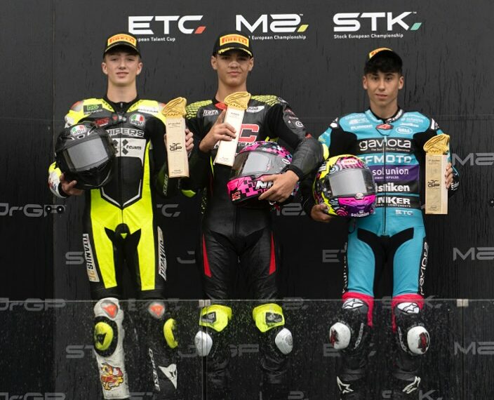 NUEVO PODIO PARA ÁLEX LONGARELA EN LA EUROPEAN TALENT CUP