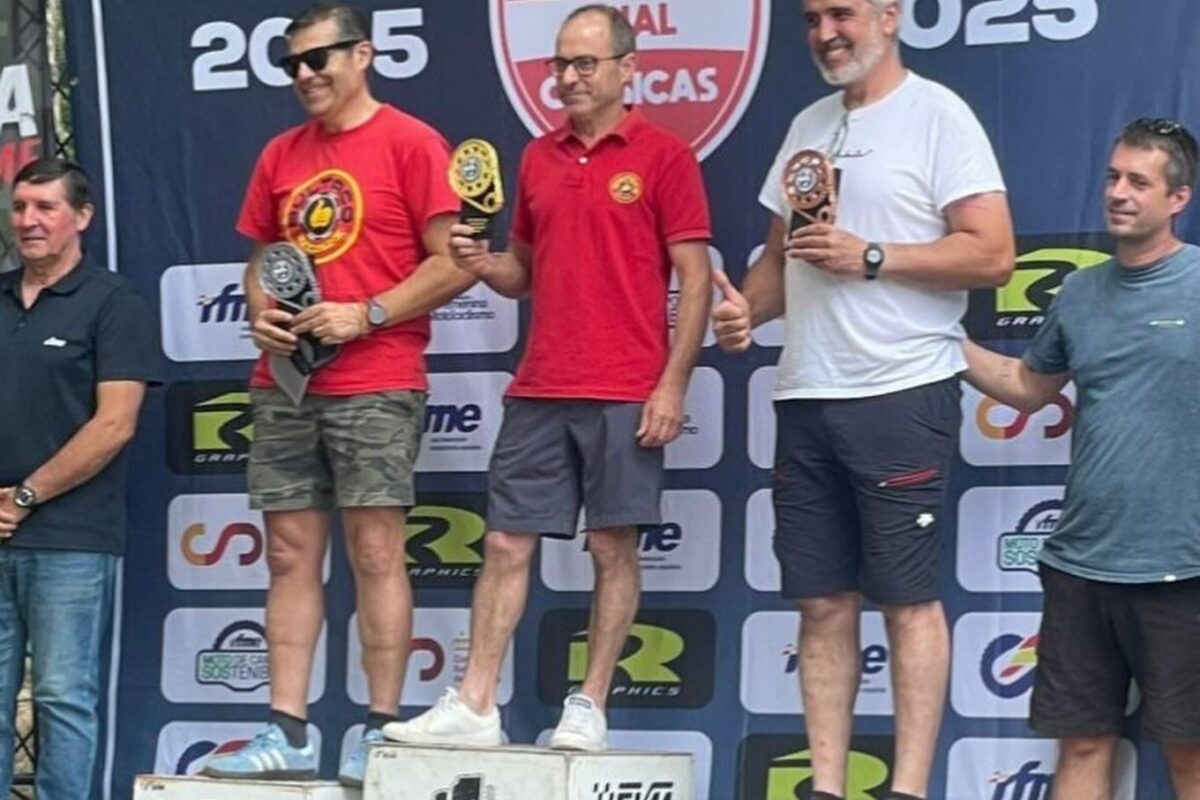 PRESENCIA DE PILOTOS MADRILEÑOS EN EL PODIO DEL NACIONAL DE TRIAL CLÁSICO