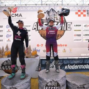PODIO PARA SANDRA GÓMEZ BRILLA EN EL ABESTONE HARD ENDURO