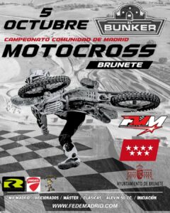 EL CAMPEONATO DE MOTOCROSS SE DA CITA EN BRUNETE