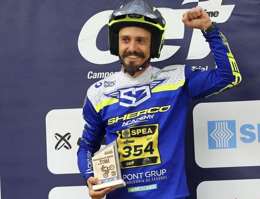 ROBERTO BAUTISTA SUBE AL PODIO EN EL NACIONAL DE TRIAL