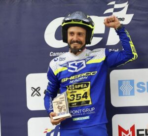 ROBERTO BAUTISTA SUBE AL PODIO EN EL NACIONAL DE TRIAL