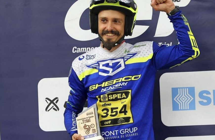 ROBERTO BAUTISTA SUBE AL PODIO EN EL NACIONAL DE TRIAL