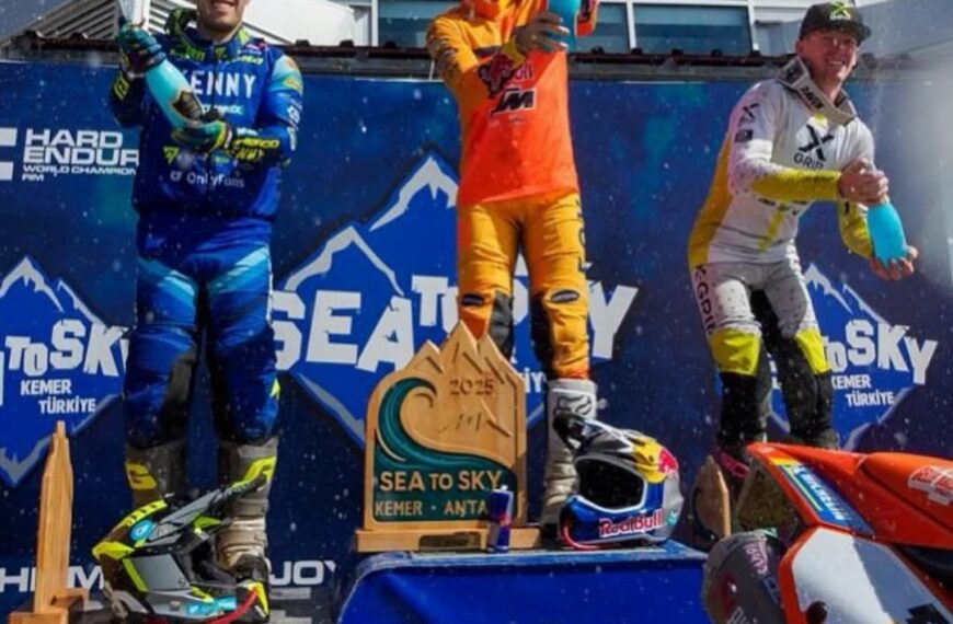SEGUNDO PUESTO DE MARIO ROMÁN EN EL SEA TO SKY HARD ENDURO