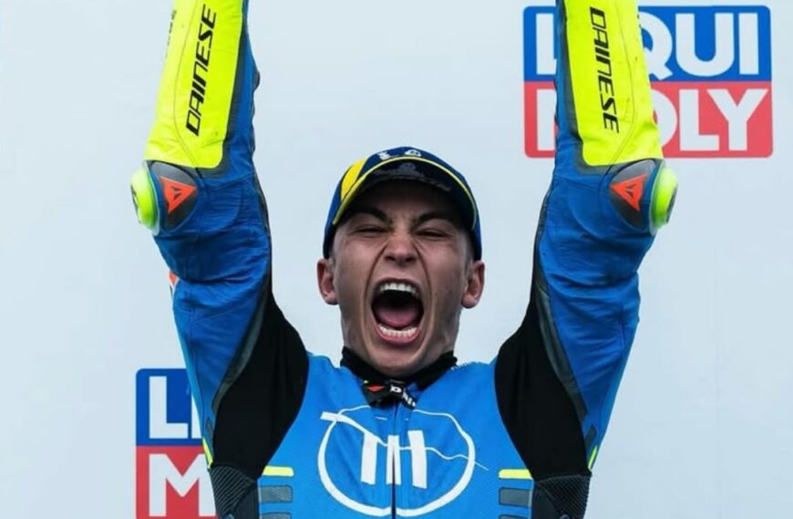RAÚL FERNÁNDEZ CONSIGUE SU PRIMERA VICTORIA EN MOTO GP