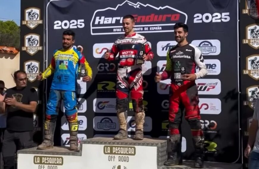 PILOTOS F.M.M. EN EL PODIO DEL NACIONAL DE HARD ENDURO
