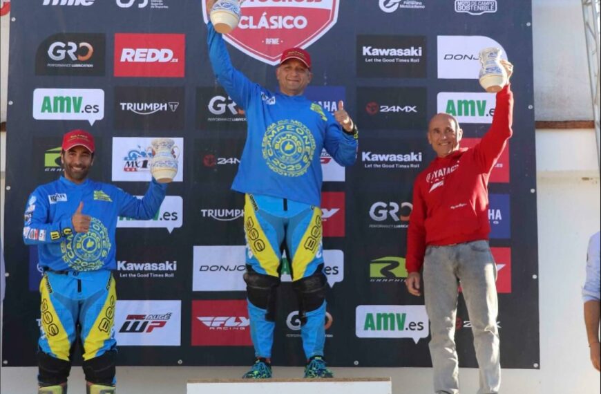 PODIOS DE MADRILEÑOS EN LA COPA DE ESPAÑA DE MX CLÁSICO