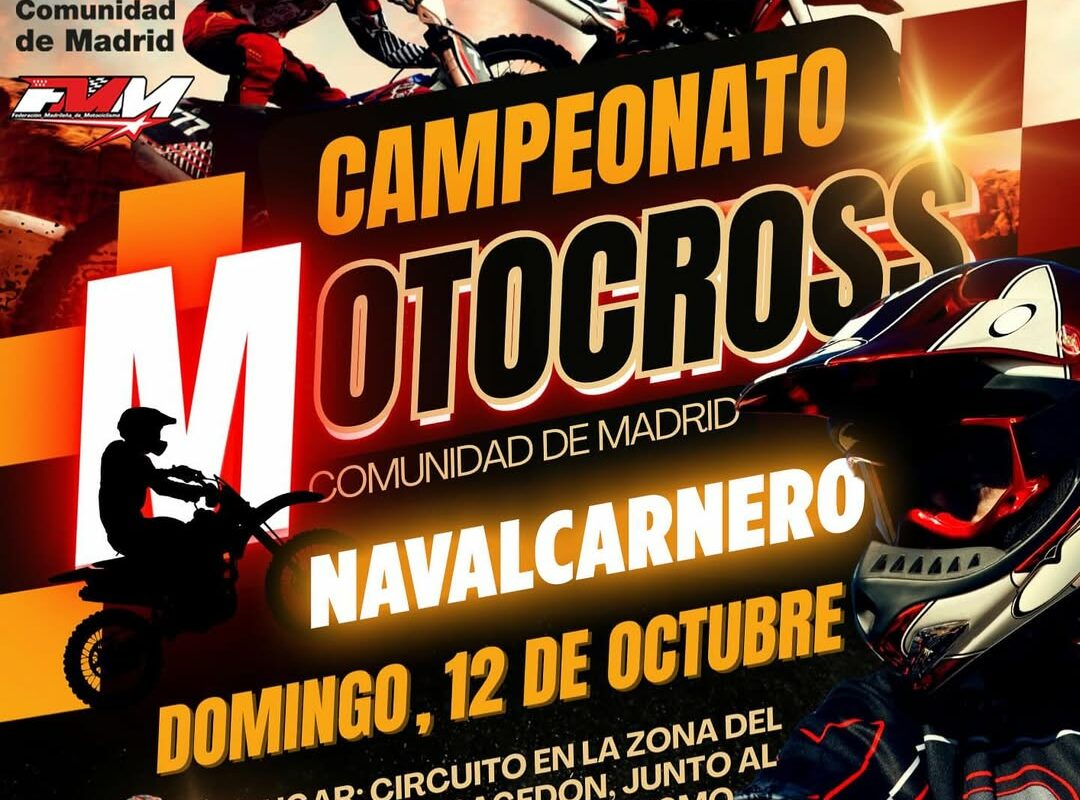 EL CAMPEONATO DE MOTOCROSS LLEGA A NAVALCARNERO