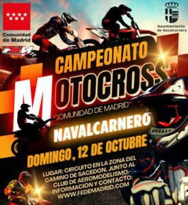 EL CAMPEONATO DE MOTOCROSS LLEGA A NAVALCARNERO