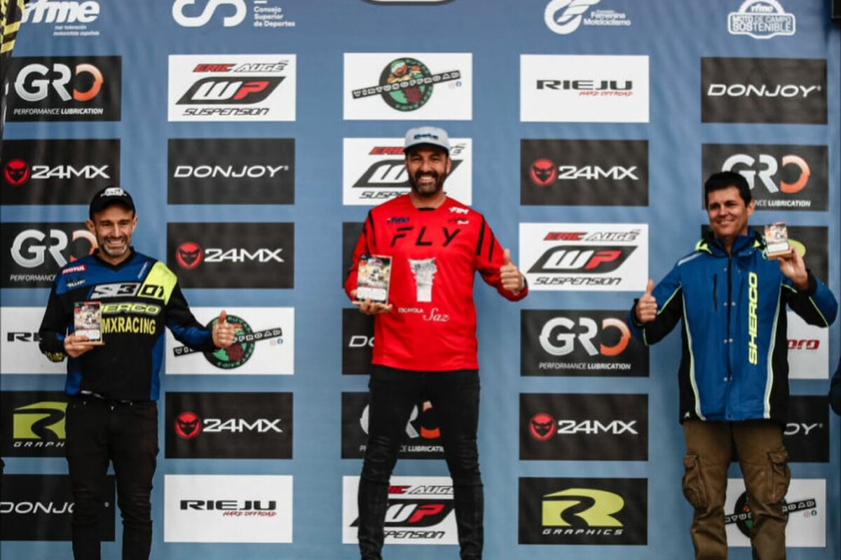 MADRILEÑOS EN EL PODIO DEL NACIONAL DE ENDURO