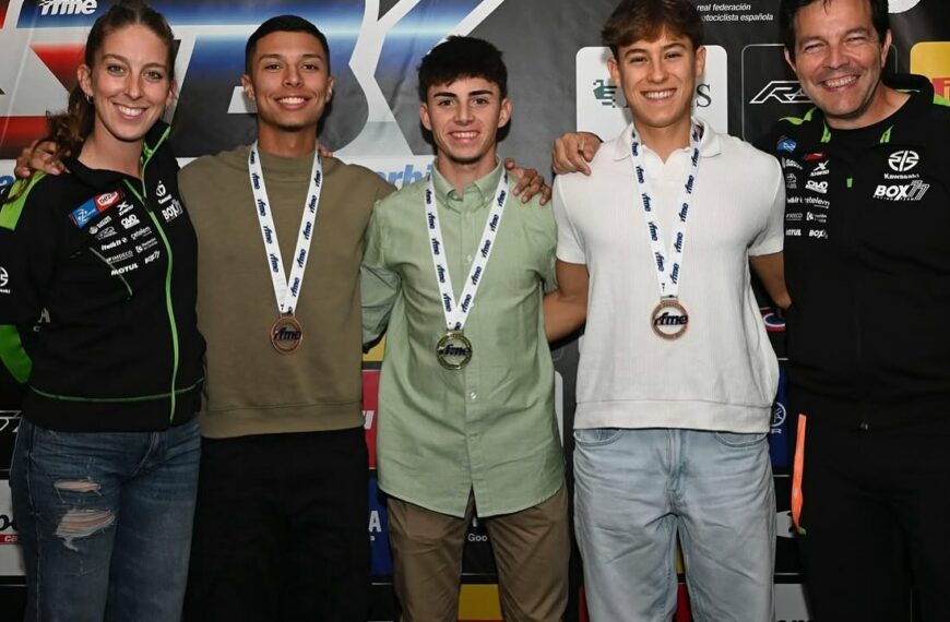 TOMÁS MARÍN, TERCERO EN LA KAWASAKI NINJA SPIRIT TROPHY