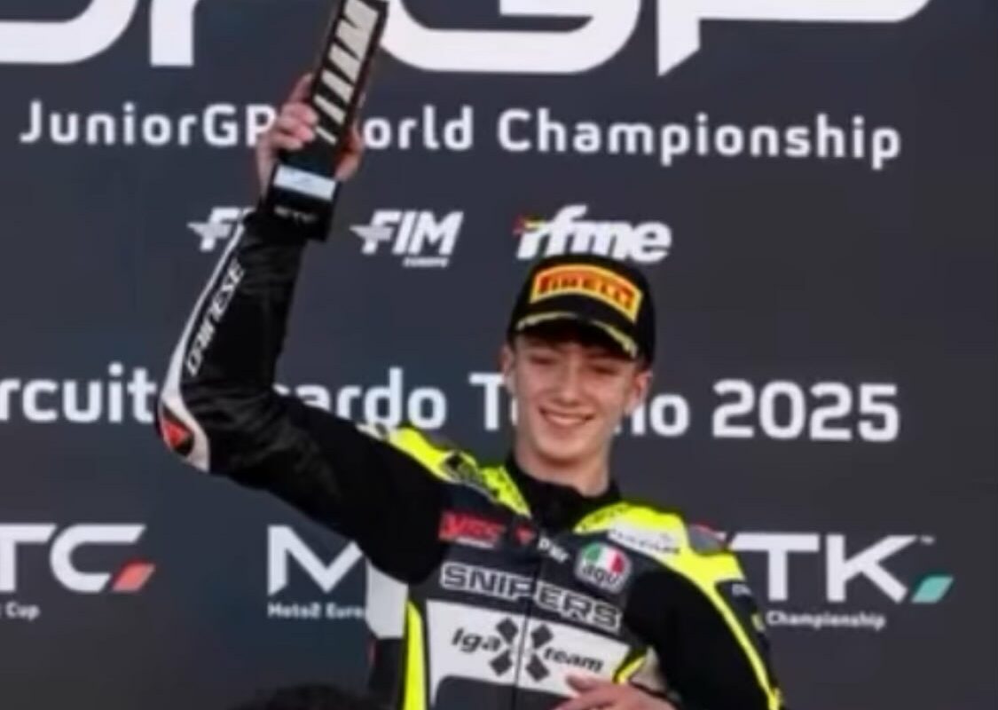 MADRILEÑOS EN EL PODIO DE LA ÚLTIMA PRUEBA DEL FIM JUNIOR GP