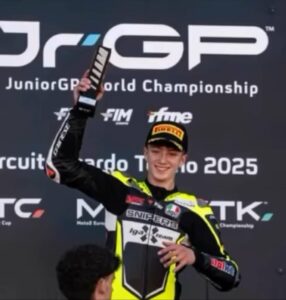 MADRILEÑOS EN EL PODIO DE LA ÚLTIMA PRUEBA DEL FIM JUNIOR GP