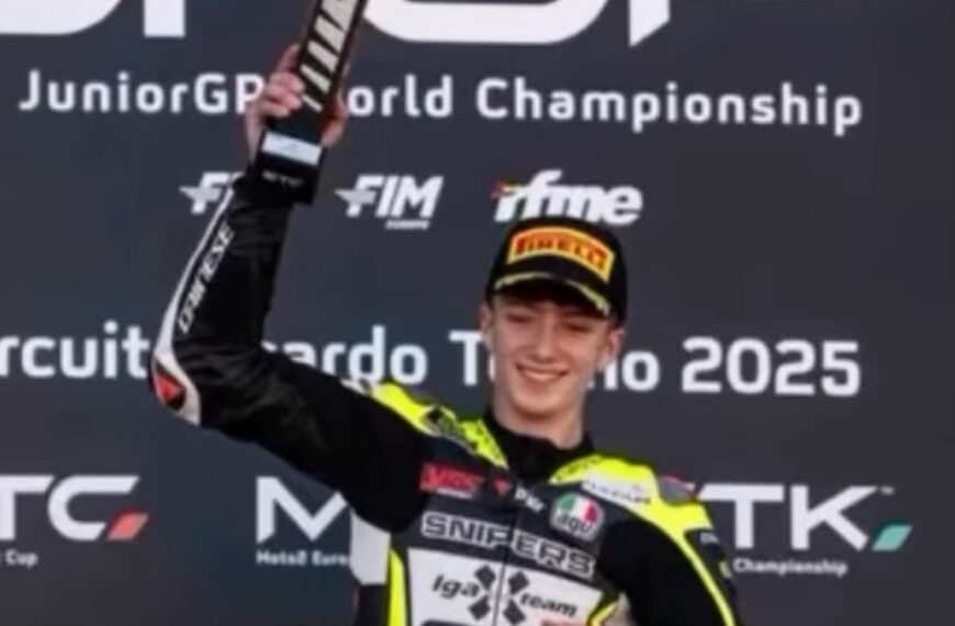 MADRILEÑOS EN EL PODIO DE LA ÚLTIMA PRUEBA DEL FIM JUNIOR GP