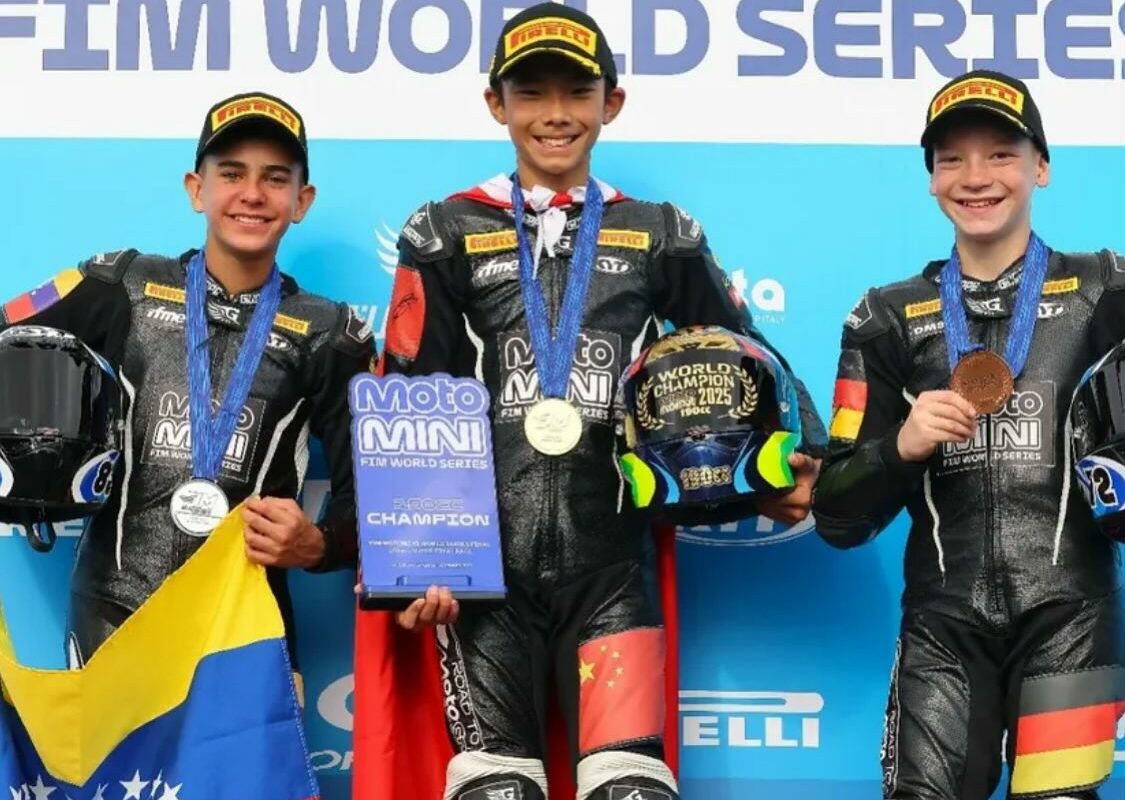 SUBCAMPEONATO PARA DIEGO A. GONZÁLEZ EN LAS MOTOMINI FIM WORLD SERIES