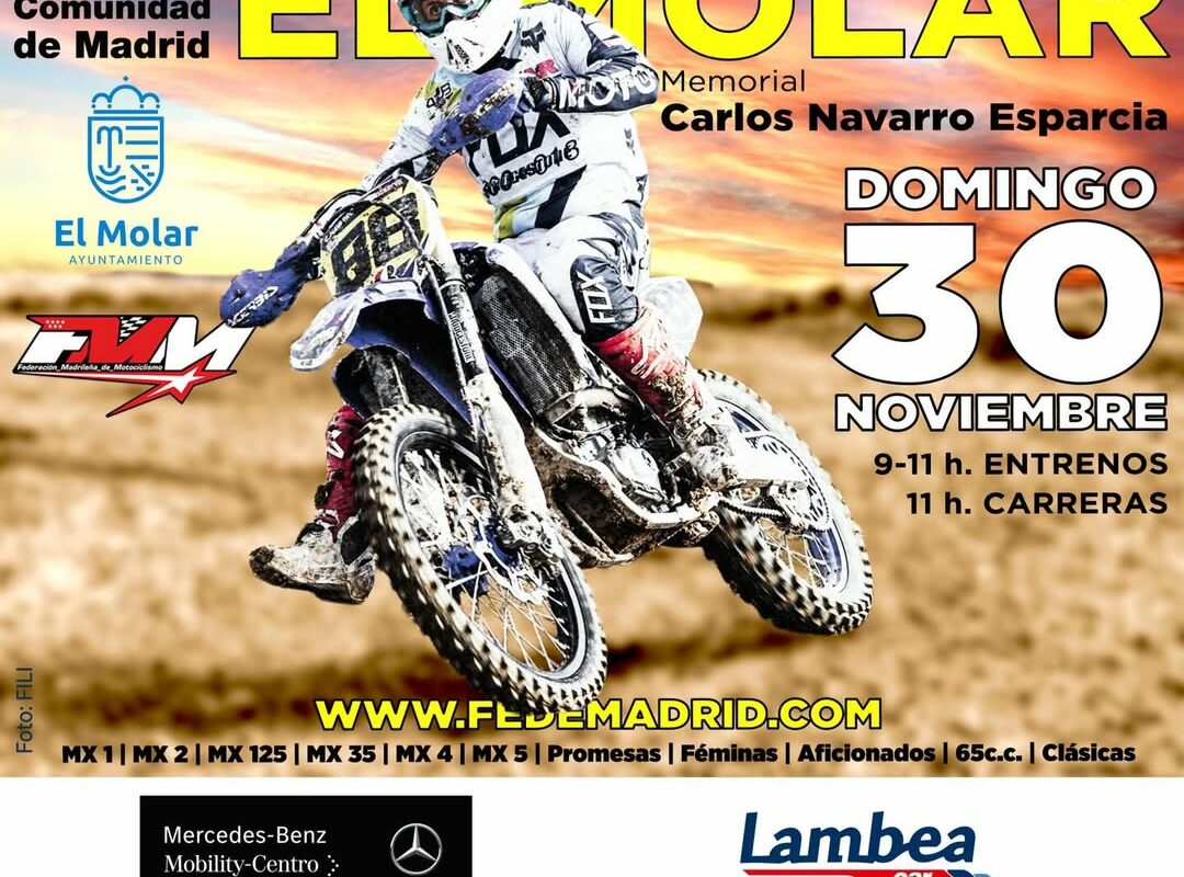EL MOLAR ACOGE LA ÚLTIMA CITA DEL CAMPEONATO DE MOTOCROSS 2025