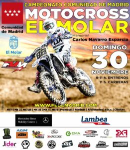 EL MOLAR ACOGE LA ÚLTIMA CITA DEL CAMPEONATO DE MOTOCROSS 2025