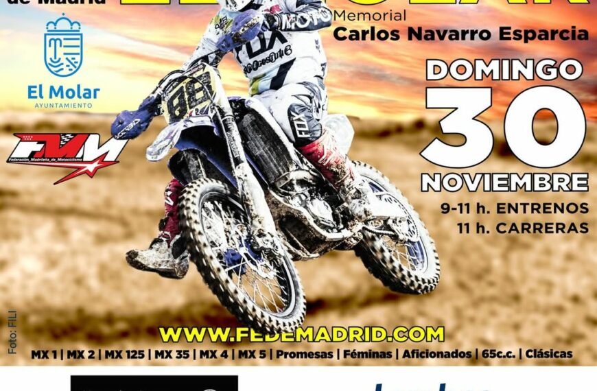 EL MOLAR ACOGE LA ÚLTIMA CITA DEL CAMPEONATO DE MOTOCROSS 2025