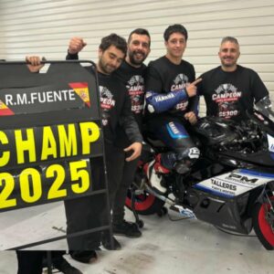 PRESENCIA DE PILOTOS F.M.M. EN EL PODIO FINAL DE LA COPA DE ESPAÑA DE VELOCIDAD