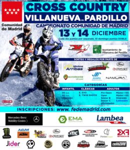 VILLANUEVA DEL PARDILLO SE PREPARA PARA RUGIR CON EL CAMPEONATO C. DE MADRID DE CROSS COUNTRY