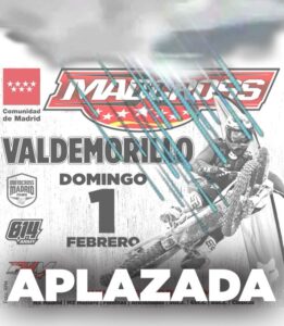 ¡APLAZADO EL MOTOCROSS DE VALDEMORILLO!