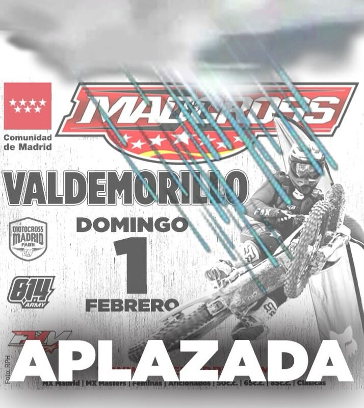 ¡APLAZADO EL MOTOCROSS DE VALDEMORILLO!