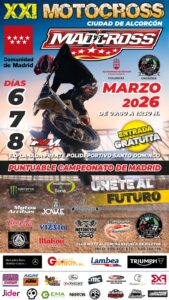 ALCORCÓN YA ESPERA LA PRIMERA PRUEBA DEL CAMPEONATO DE MOTOCROSS 2026 Y SERÁ PUNTUABLE TAMBIEN PARA LAS CLÁSICAS.