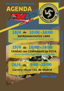 EL CIRCUITO MACOTERA RACING ACOGE UNA INTENSA AGENDA EN ABRIL
