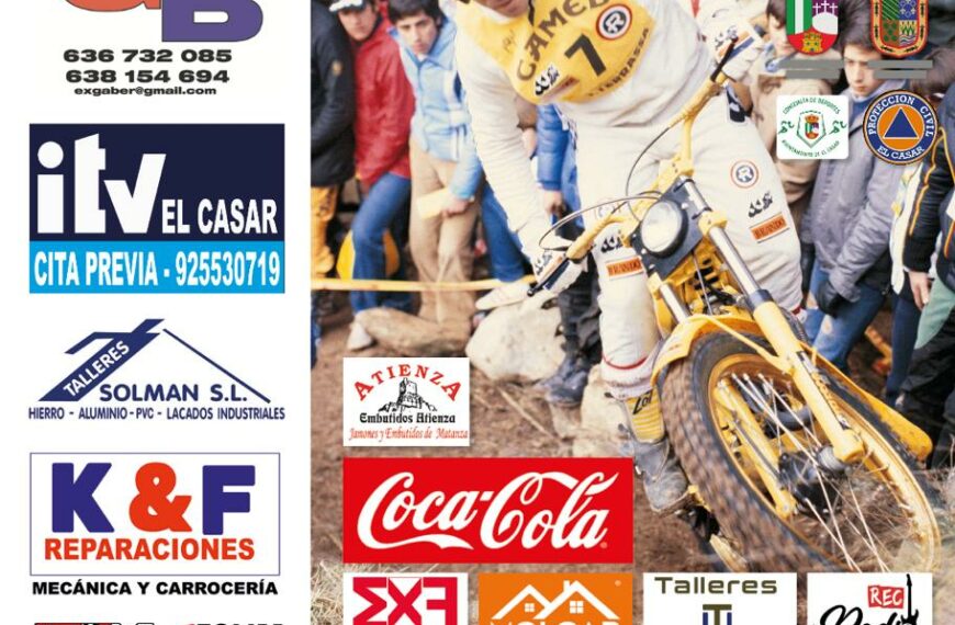LLEGA LA 2º PRUEBA DEL TROFEO MADRILEÑO DE TRIAL CLÁSICO: DOS DÍAS DE MESONES- CIERRE DE LAS PREINSCRIPCIONES EL MIÉRCOLES 29 DE ABRIL.