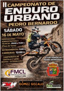 PEDRO BERNARDO ACOGE ESTE SÁBADO LA II EDICIÓN DEL ENDURO URBANO