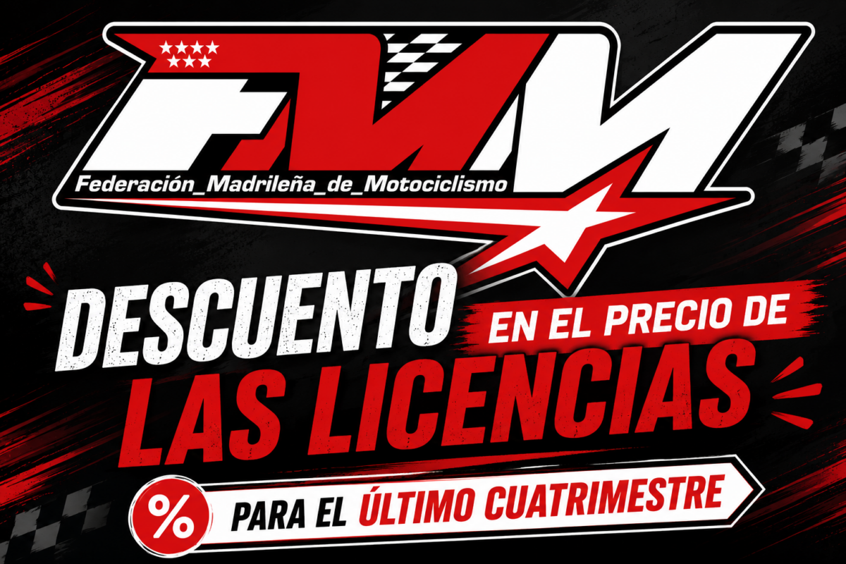 BUENAS NOTICIAS PARA EL ÚLTIMO CUATRIMESTRE DEL MOTOCICLISMO MADRILEÑO