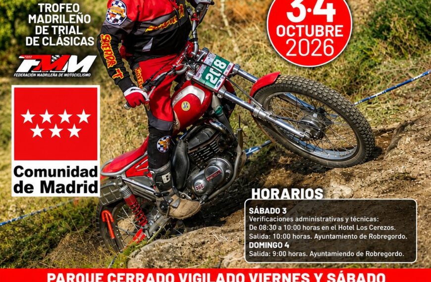 RECORDATORIO DE LAS INSCRIPCIONES PARA EL TRIAL DE ROBREGORDO 2026